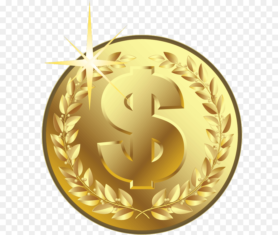 Coins Gold Coin Transparent, Chandelier, Lamp Png