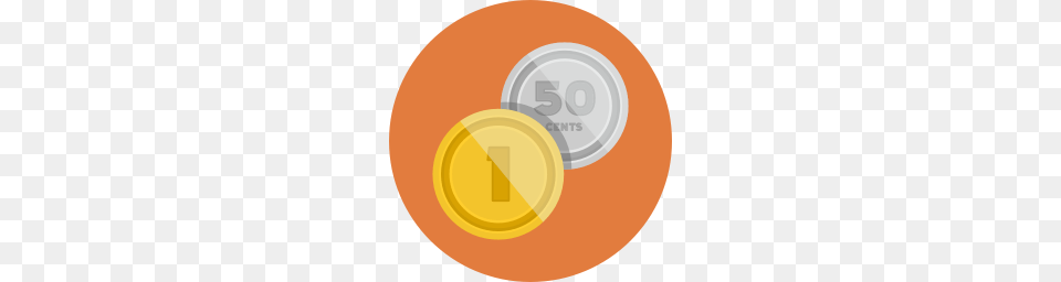 Coins Icon Flat Iconset Flat, Disk, Gold Free Transparent Png