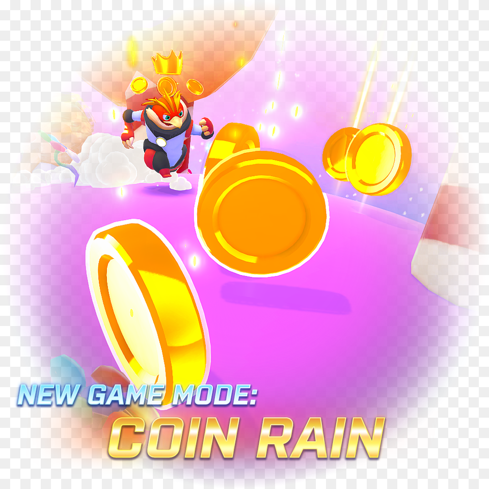 Coins Rain From The Sky All Over The Planet Collect Cartoon, Advertisement, Food, Sweets, Poster Png