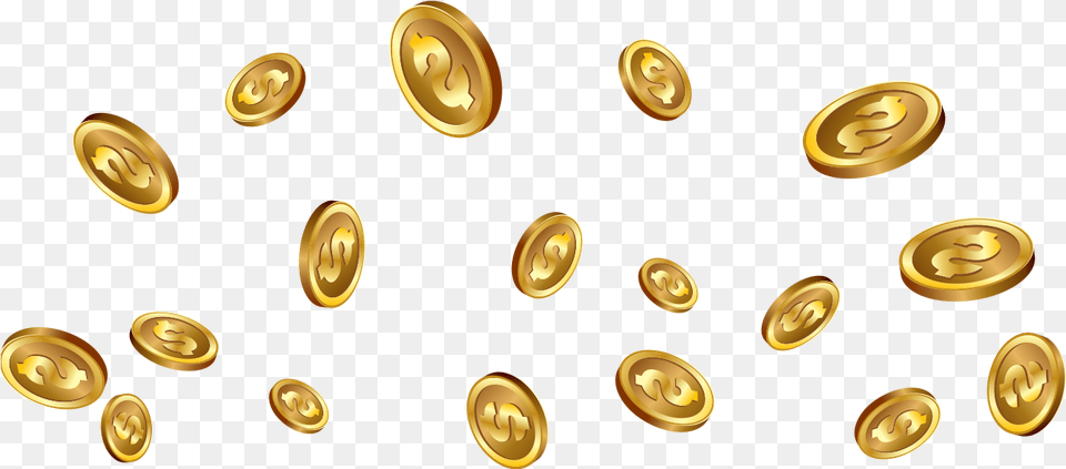Coins Raining Gold Coins Raining, Treasure Png Image