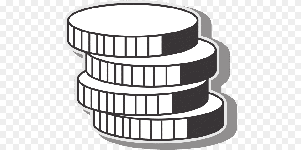 Coins Stack Of Icon, Hot Tub, Tub, Coin, Money Png