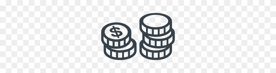 Coins Stacks Money Free Icon Free Icon Rainbow Over, Smoke Pipe, Accessories, Coil, Earring Png
