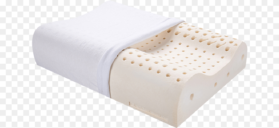 Coirfit Biolife Contour Latex Pillow Mattress, Furniture, Towel, Bed Free Transparent Png