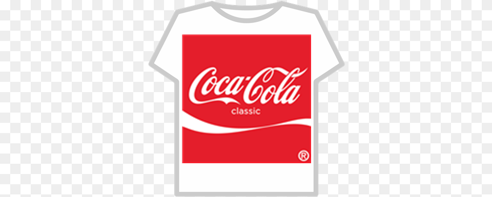 Coke Coke Roblox, Clothing, T-shirt, Beverage, Soda Free Png