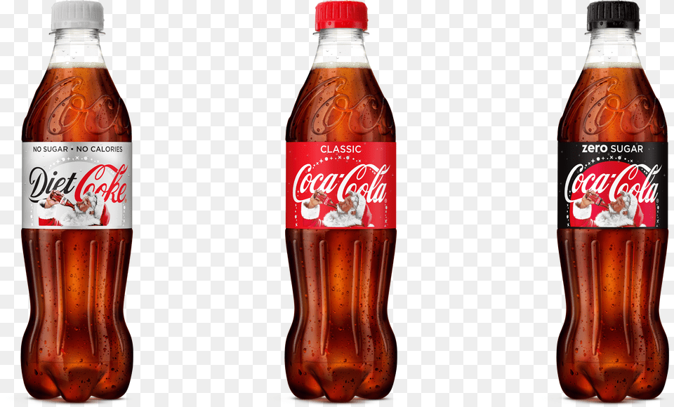 Coke Glass Bottle New Chrismas Coca Cola Png Image