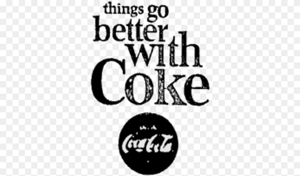 Coke Logo 1965 Ads With Glittering Generalities, Text, Publication, Book, Game Png