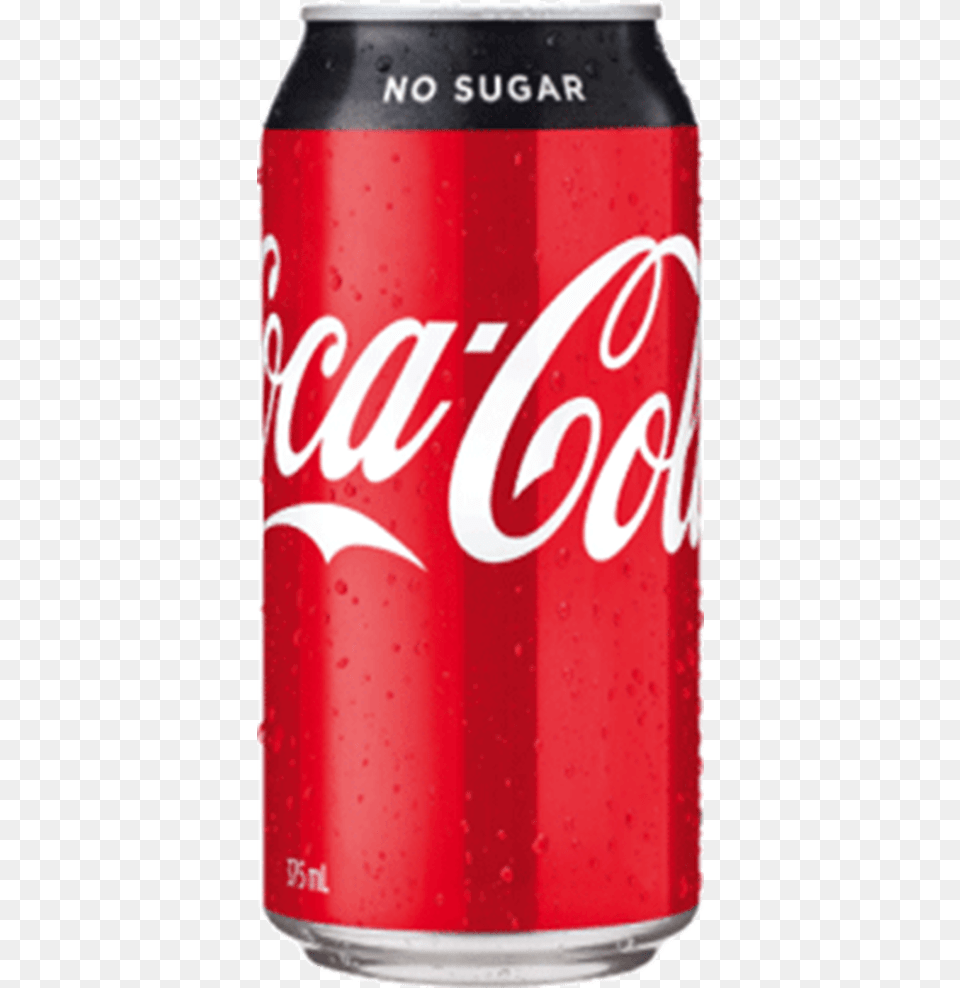 Coke No Sugar Can Clipart Coca Cola Orange Vanilla, Beverage, Soda, Tin Free Png Download