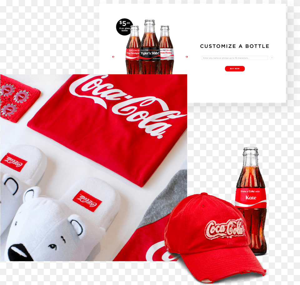 Coke Products Coca Cola Clothes, Cap, Clothing, Hat, Beverage Free Transparent Png
