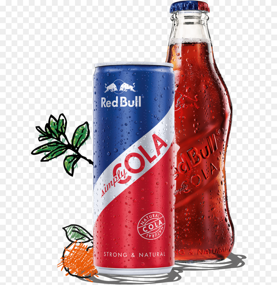 Cola Red Bull Simply Cola All Natural All Cola Red Red Bull Simply Cola, Can, Tin, Beverage, Coke Free Png Download