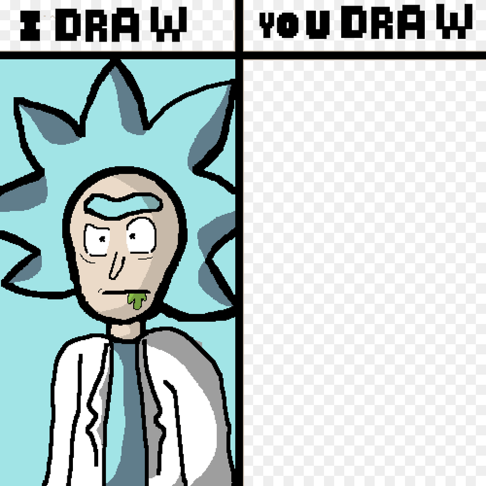 Colab Rick Sanchez User, Book, Comics, Publication, Art Png Image