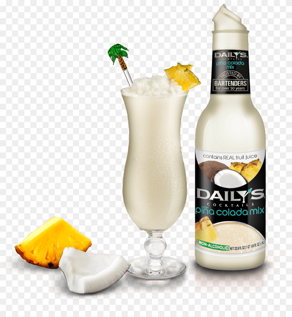 Colada Dailys Mixer Daily39s Cocktail Mixer Banana 1 Liter, Alcohol, Beverage, Plant, Juice Png Image