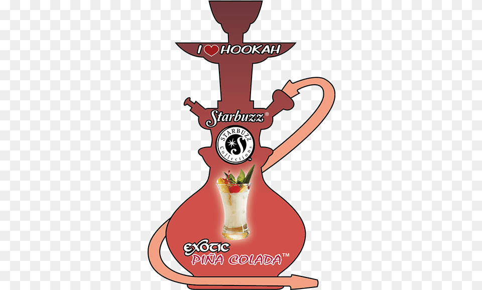 Colada Hookah Air Freshener, Advertisement, Alcohol, Beverage, Cocktail Free Png Download