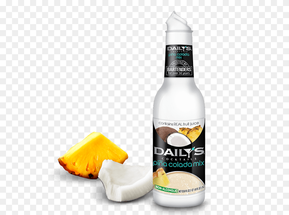 Colada Ready To Drink Dailys Cocktails, Food, Fruit, Plant, Produce Free Png