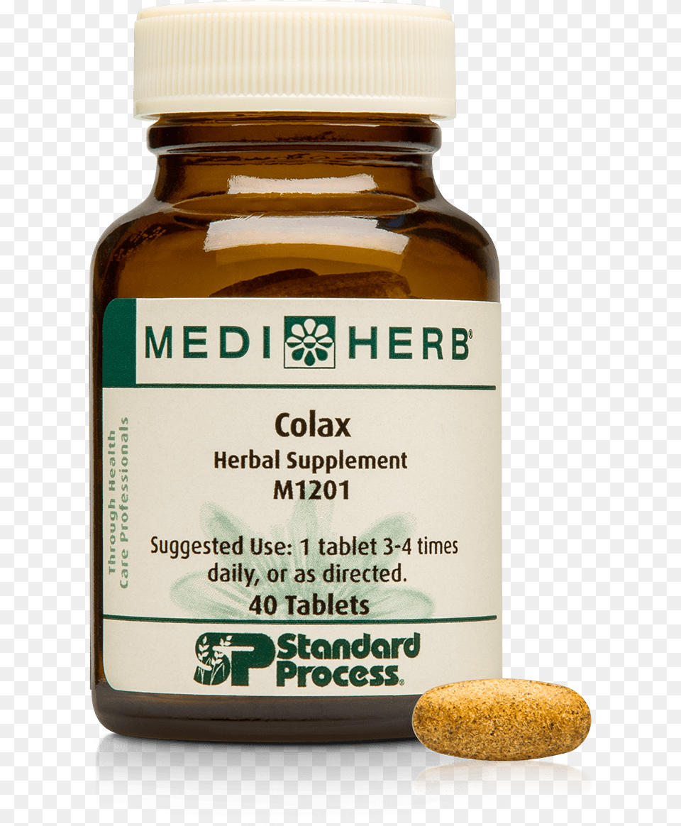 Colax Bottle Tablet Standard Process, Herbal, Herbs, Plant, Medication Free Png Download