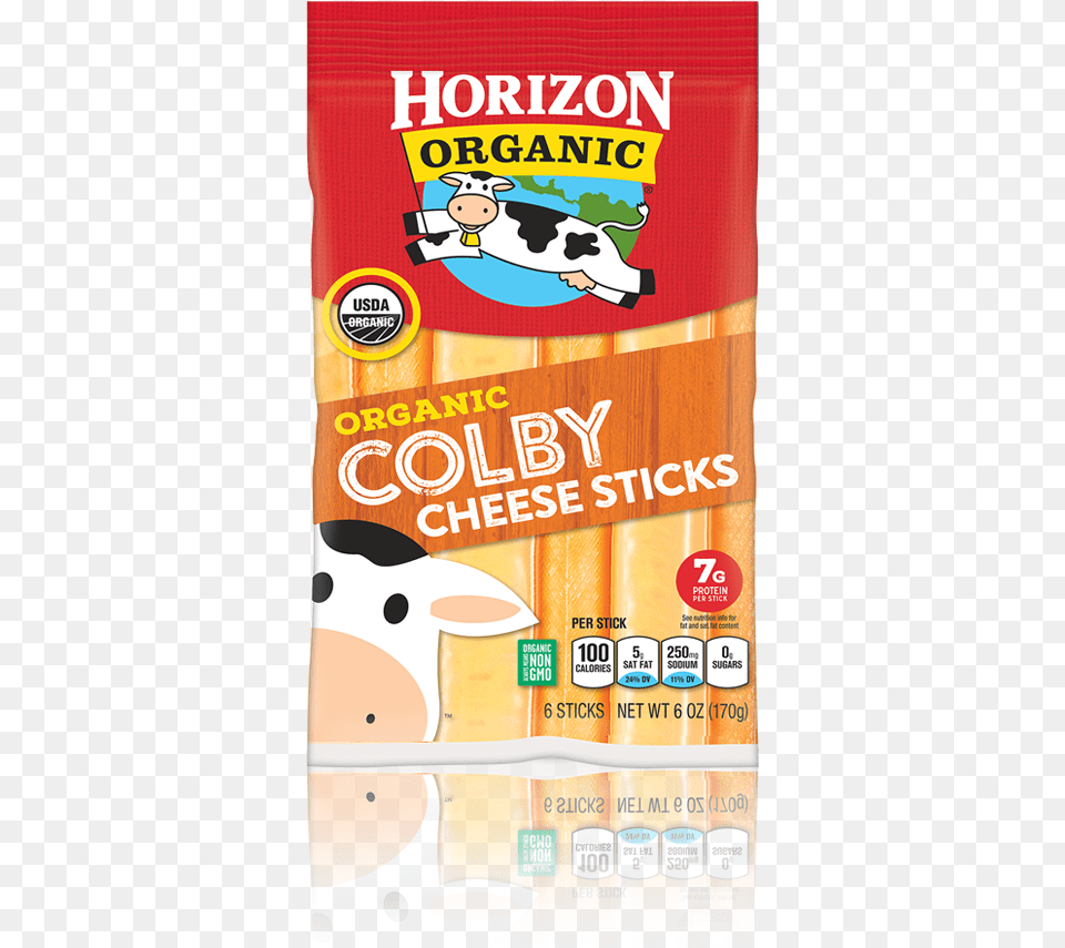 Colby Cheese Sticks Horizon Organic Milk, Advertisement, Poster Free Png Download
