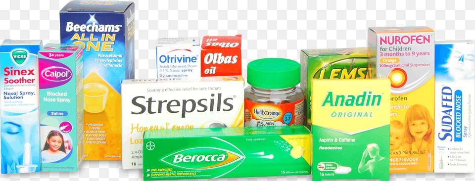 Cold And Flu Medicines Anadin Original Aspirin Amp Caffeine 16 Caplets, Person, Herbal, Herbs, Plant Free Png Download