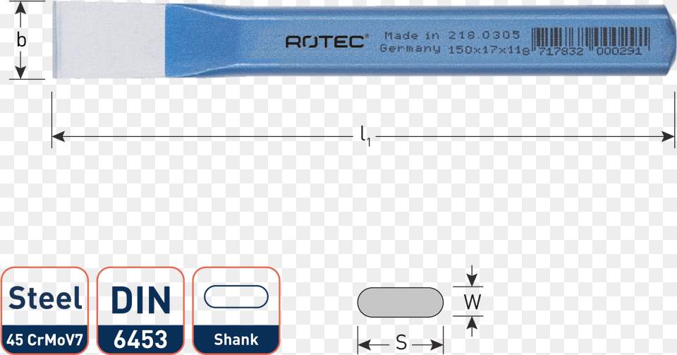 Cold Chisel Flat With Round Edges, Electronics, Hardware, Device Png Image