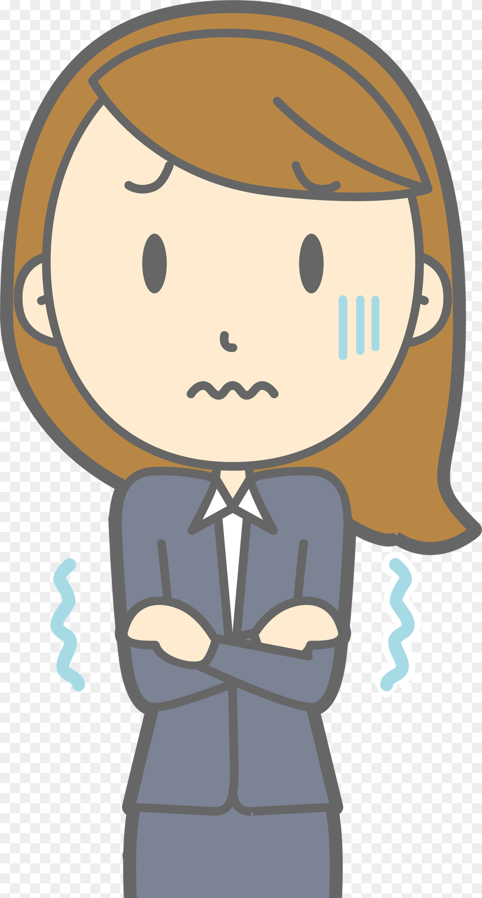 Cold Clipart Cold Girl Poor Clipart, Book, Publication, Comics, Baby Free Png