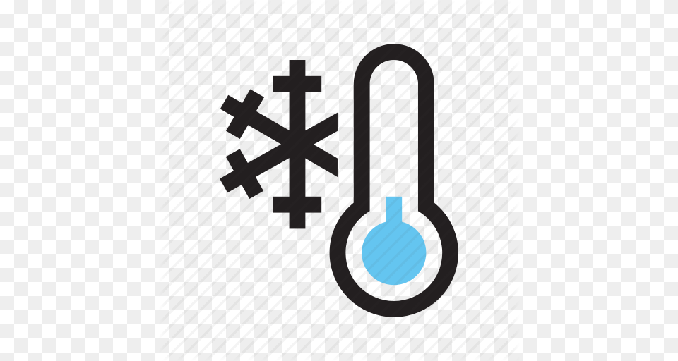 Cold Cold Room Night Snow Temperature Thermometer Weather Icon Free Png