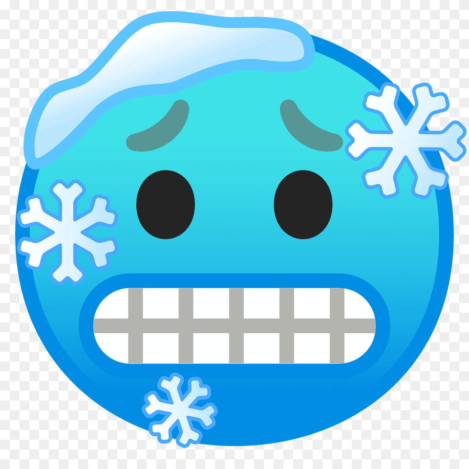 Cold Face Emoji Clipart, Nature, Outdoors, Snow, First Aid Png