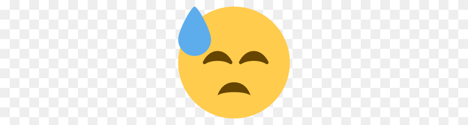 Cold Face Sweat Sad Emoji Icon Download, Astronomy, Moon, Nature, Night Free Transparent Png