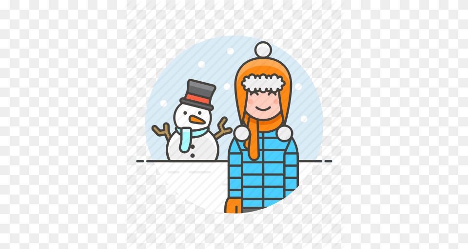 Cold Gloves Man Snow Snowman Weather Winter Icon, Nature, Outdoors Free Png