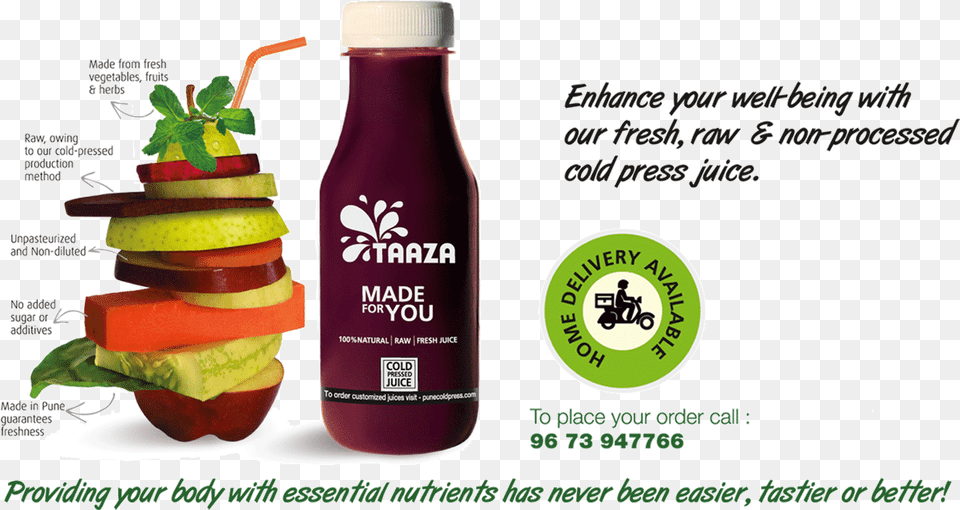 Cold Pressed Juice, Burger, Food, Beverage, Ketchup Free Transparent Png