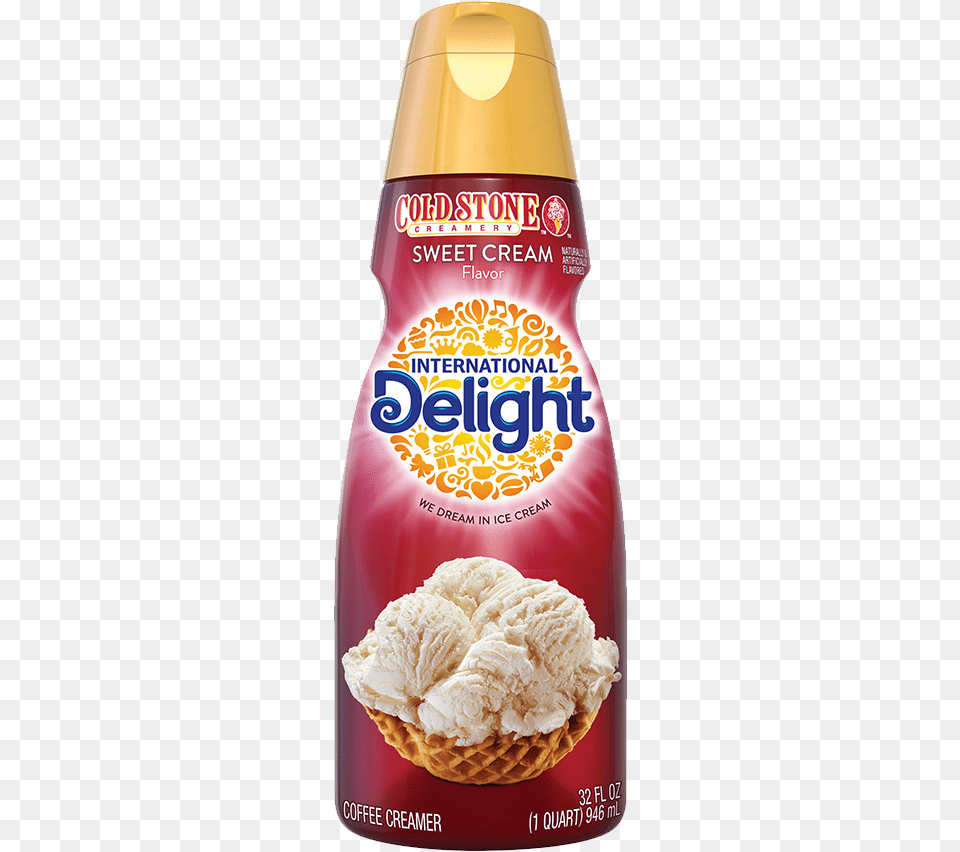 Cold Stone Creamery Sweet Cream Creamer Cold Stone Coffee Creamer, Food, Ketchup, Dessert, Pastry Png