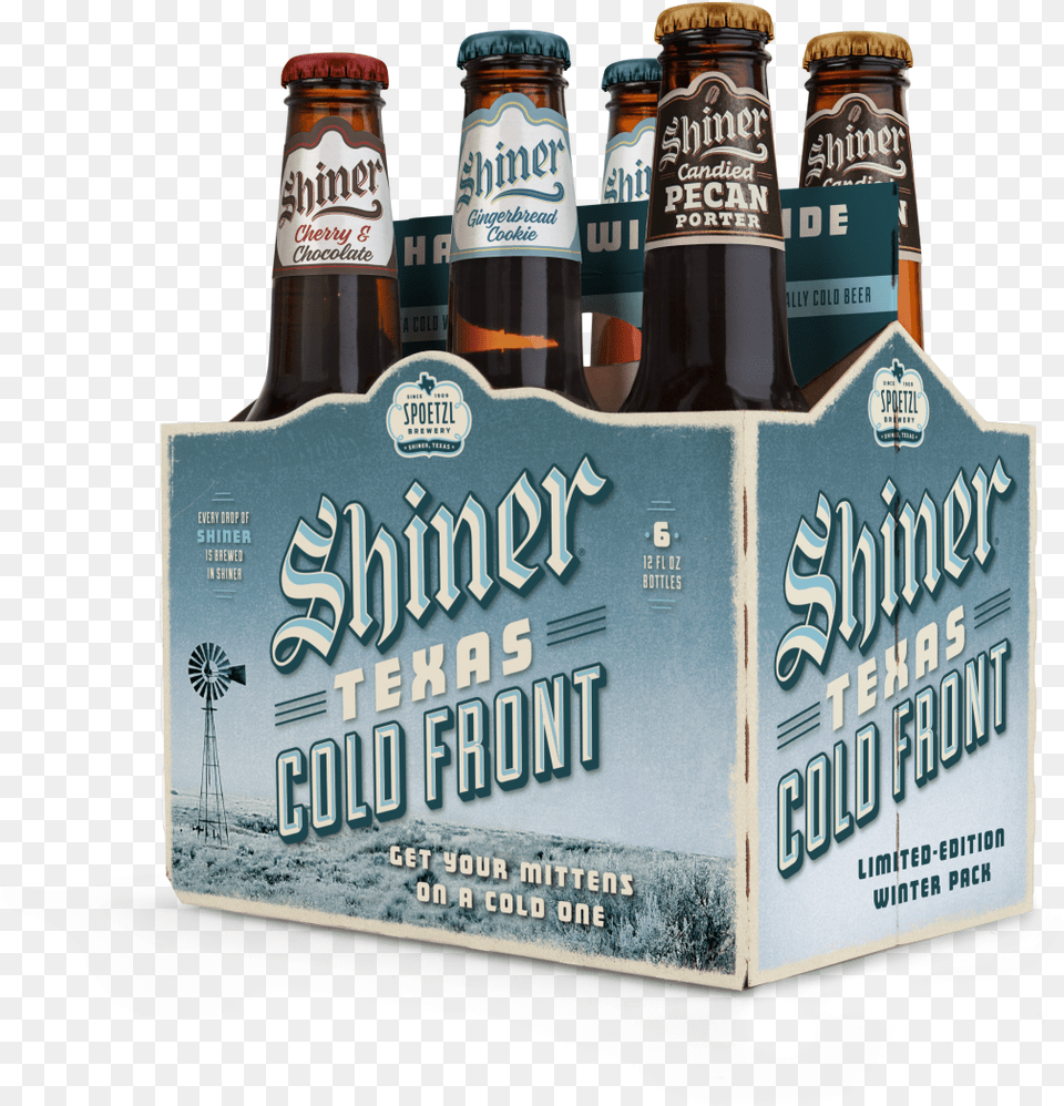 Coldfront 6pk Lager, Alcohol, Beer, Beer Bottle, Beverage Free Png