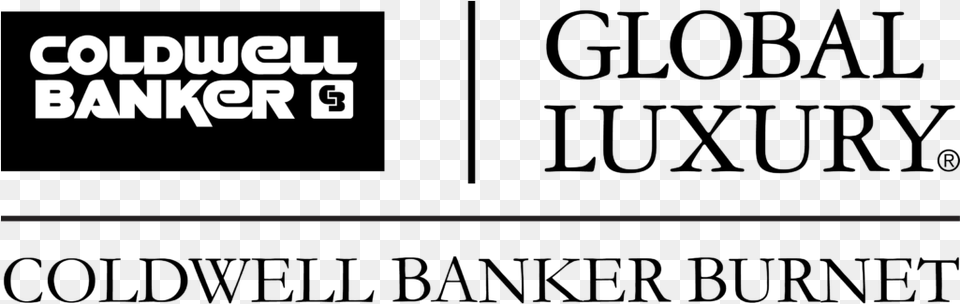 Coldwell Banker Global Luxury Logo, Text Free Transparent Png