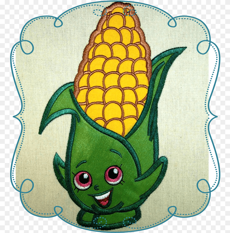 Cole Corn Cob Cartoon, Food, Grain, Plant, Produce Png Image