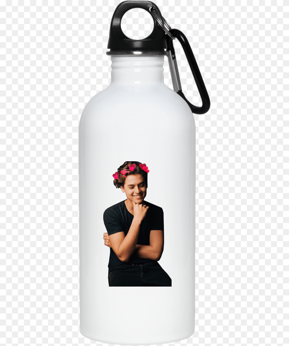 Cole Sprouse 20 Oz Water Bottle Designs, Adult, Person, Woman, Female Free Transparent Png