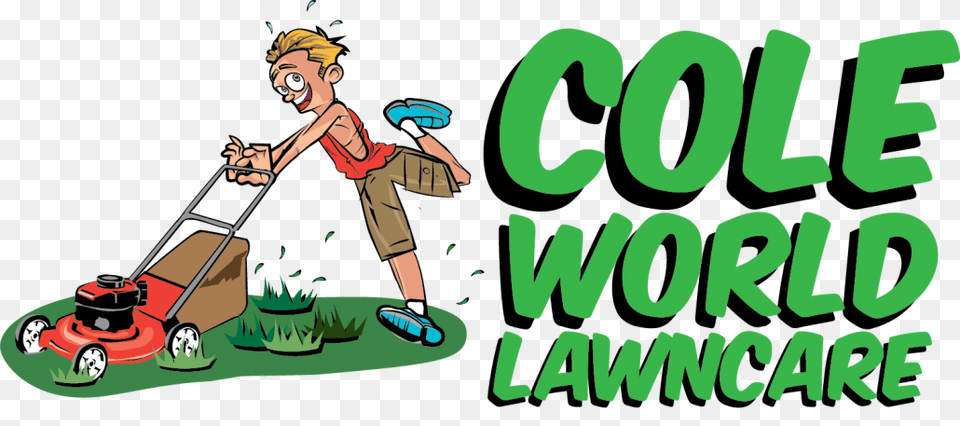 Cole World Lawn Care Quality Lawn Care Service In Conway Ar, Grass, Plant, Person, Device Free Transparent Png