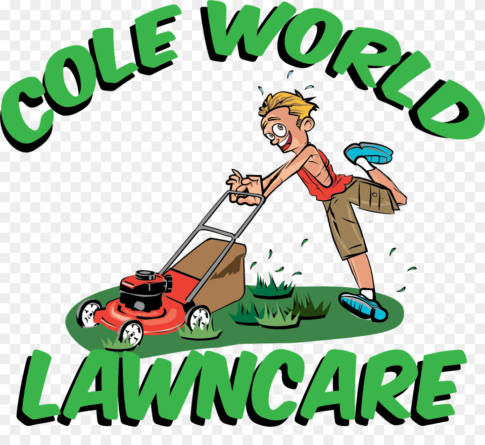 Cole World Lawn Care Quality Lawn Care Service In Conway Ar, Plant, Grass, Person, Device Png Image