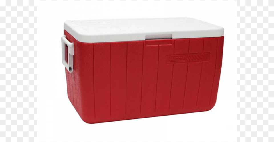 Coleman Red Cooler Coleman 48 Quart Performance Cooler Holds 63 Cans, Appliance, Device, Electrical Device, Box Png