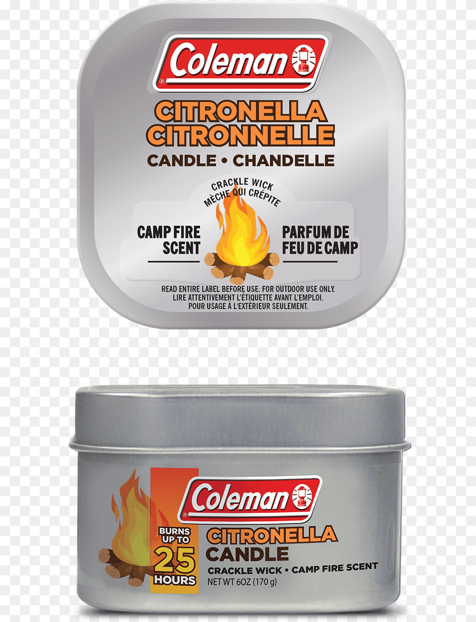 Coleman Scented Candle Campfire Coleman, Tin, First Aid Png