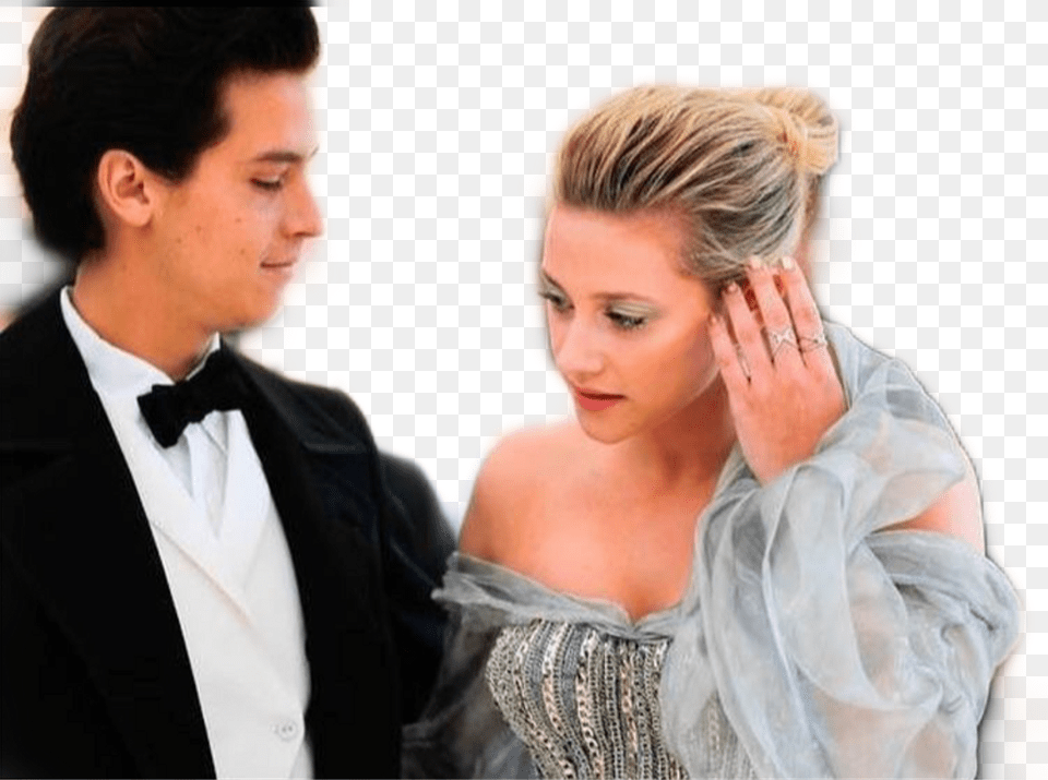Colesprouse Sticker Cole Sprouse, Head, Formal Wear, Person, Photography Free Png
