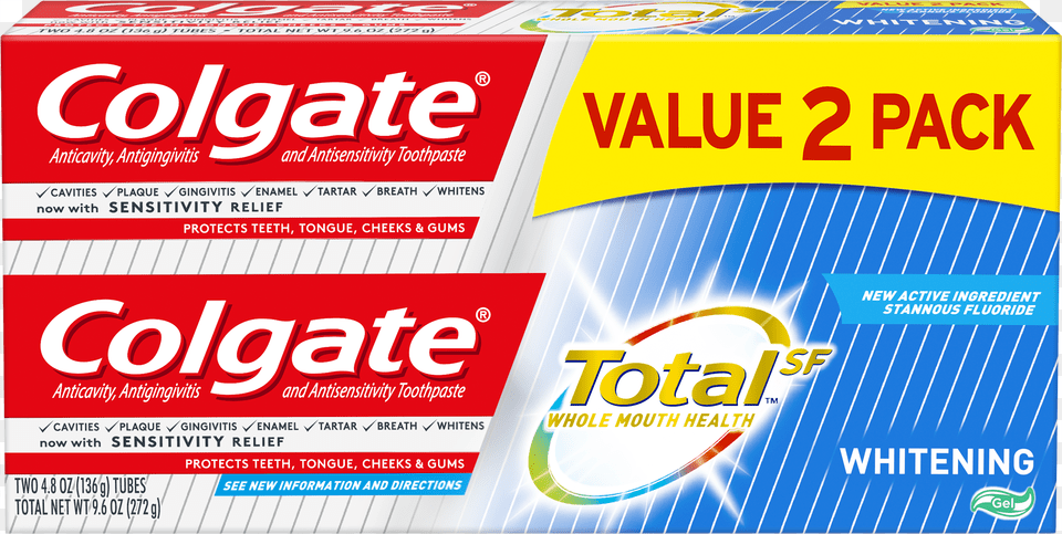 Colgate 2 Pack Toothpaste Png