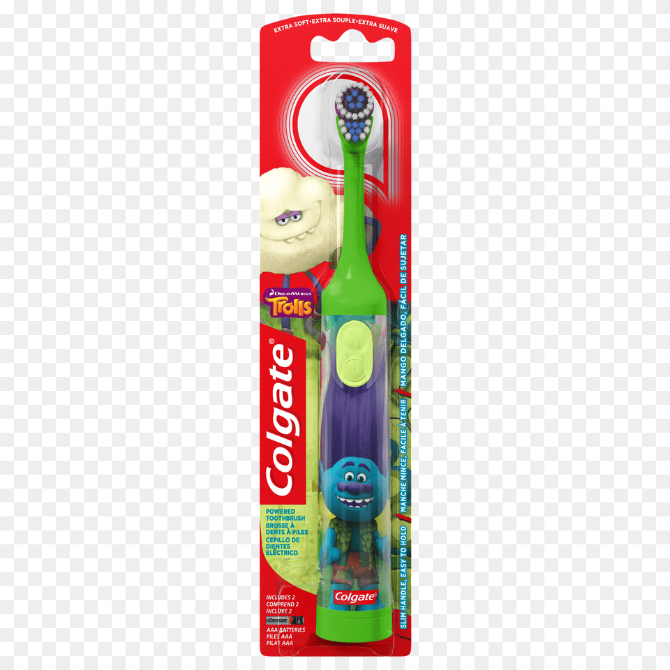 Colgate Kids Battery Powered Toothbrush, Brush, Device, Tool Png