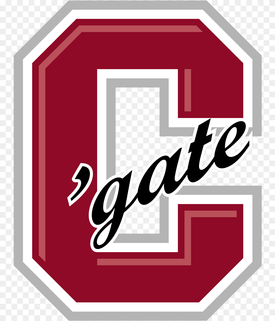 Colgate Logo Colgate University Gate, Sign, Symbol, Road Sign, Text Free Png