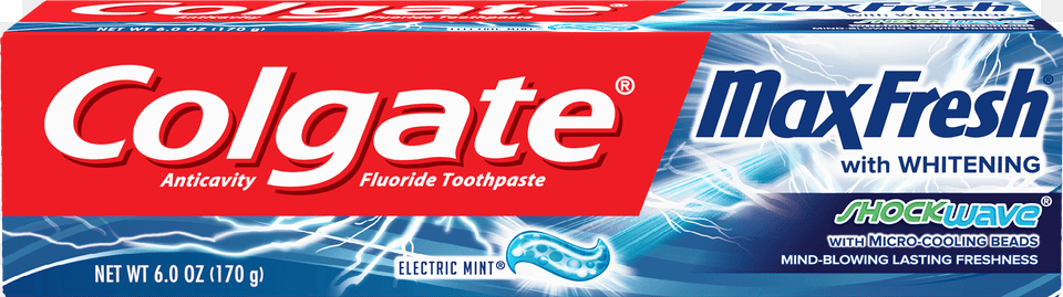 Colgate Max Fresh Shockwave Toothpaste With Cooling Colgate Max Fresh Shockwave Free Transparent Png