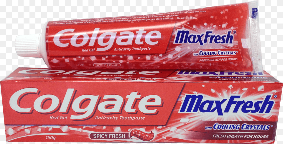 Colgate Max Fresh Spicy Toothpaste 200g Snack Free Png