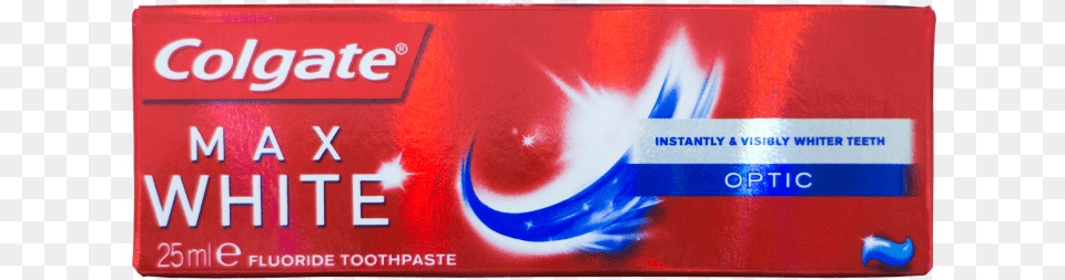 Colgate Max White Optic Travel Toothpaste 25ml Colgate, Text Png