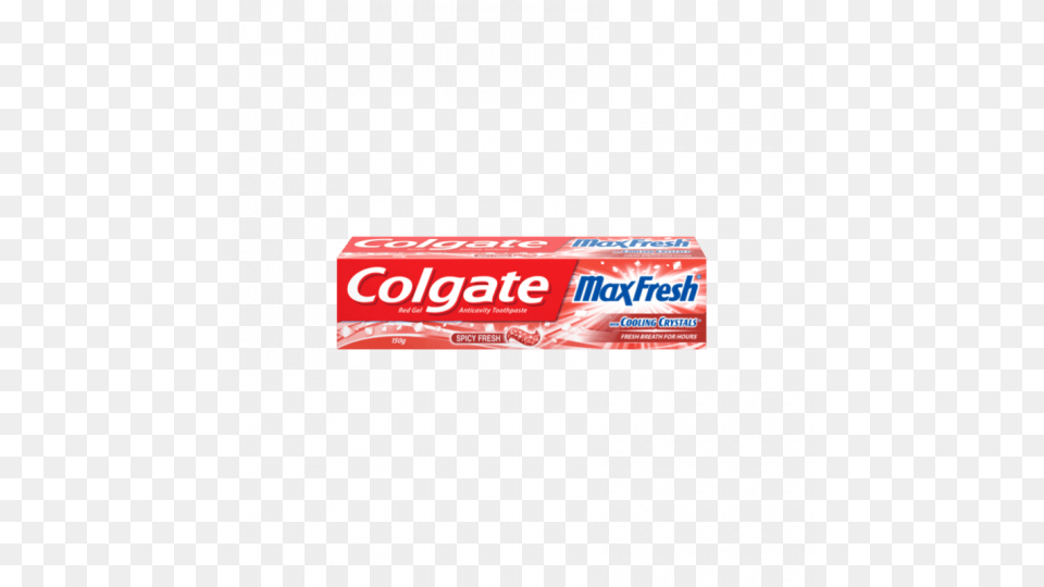Colgate Maxfresh Spicy Red Toothpaste 150gm Colgate Maxfresh Whitening With Breath Strips Toothpaste, Box, Gum Png