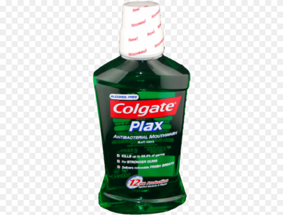 Colgate Plax Mp Sftmnt 500mlx6 Colgate Plax Anti Plaque Rinse Classic, Bottle, Can, Shaker, Tin Free Transparent Png