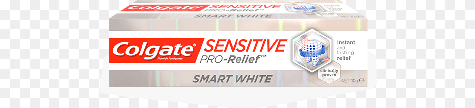 Colgate Sensitive Pro Relief Smart White Colgate Sensitive Pro Relief Toothpaste, Text Free Transparent Png