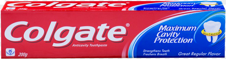 Colgate Tooth Paste Maximum Cavity Protection 200 Gm Colgate, Toothpaste Free Png