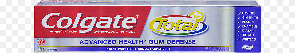 Colgate Total Advanced Health Gum Defense Toothpaste Colgate Total Advanced Health Whitening Free Png