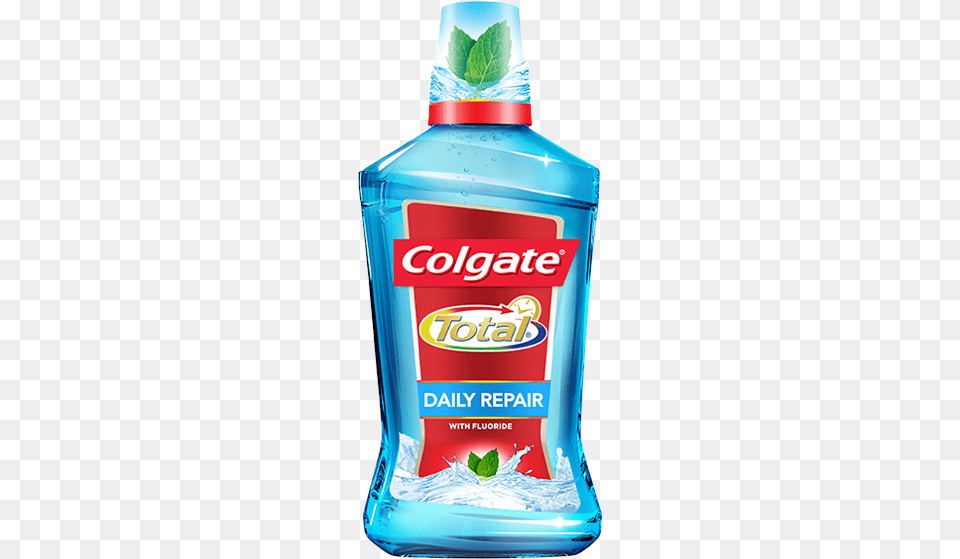 Colgate Total Daily Repair Colgate Total 12 Hour Mouthwash, Food, Ketchup, Bottle, Alcohol Free Png