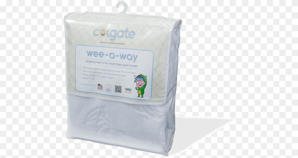 Colgate Wee A Way Mattress Pad Cover Grande Comfort, Diaper, Qr Code Free Png